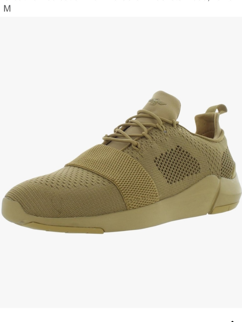 Creative Recreation Men's Knit Slip-On Trainer in Tan/Khaki